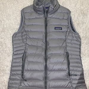 Patagonia woman’s gray vest